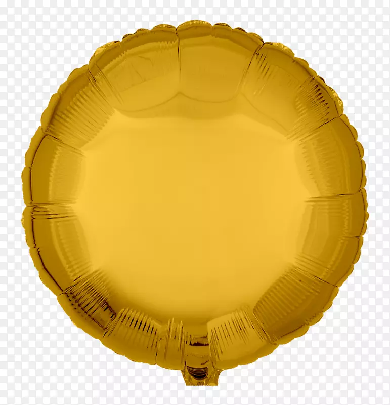 金属色玩具气球黄色金bg