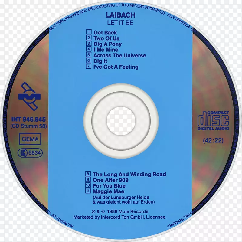 光盘让它成为Kapital Laibach磁盘映像