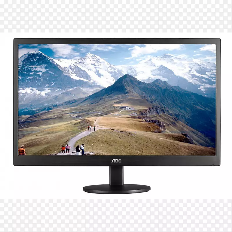 国际电脑显示器led背光lcd液晶显示器aoc e-70 swn