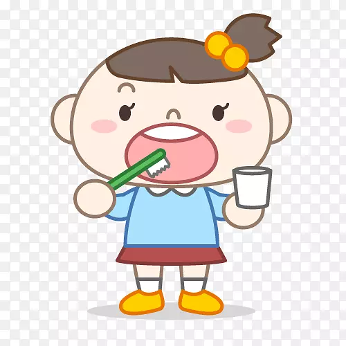 小児歯科牙医牙刷蛀牙-儿童