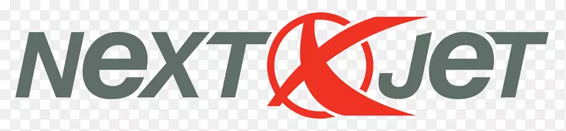徽标NextJetab航空公司字体