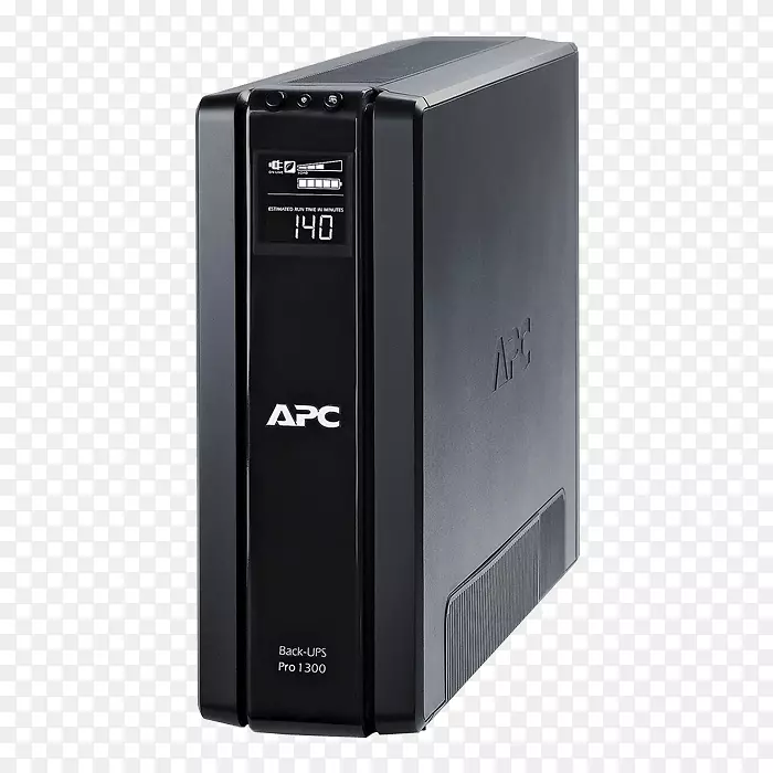 由施耐德电气apc智能-ups 1500 va-计算机提供的apc支持pro1500 up-865瓦铅酸apc。