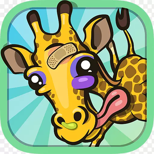 长颈鹿动画剪辑艺术长颈鹿