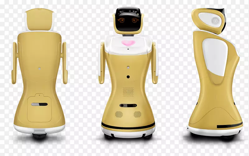 三人机器人服务机器人仿人机器人-人