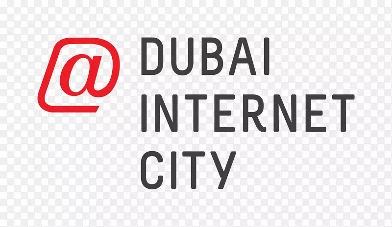 迪拜互联网城市标志品牌字体