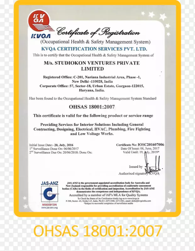 ISO 9000 iso 9001 kvqa iso认证德里国际标准化商业组织