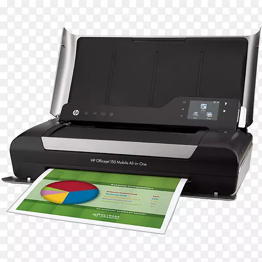 惠普hp Officejet 150多功能打印机喷墨打印惠普