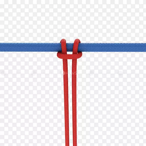 绳结线角红m绳