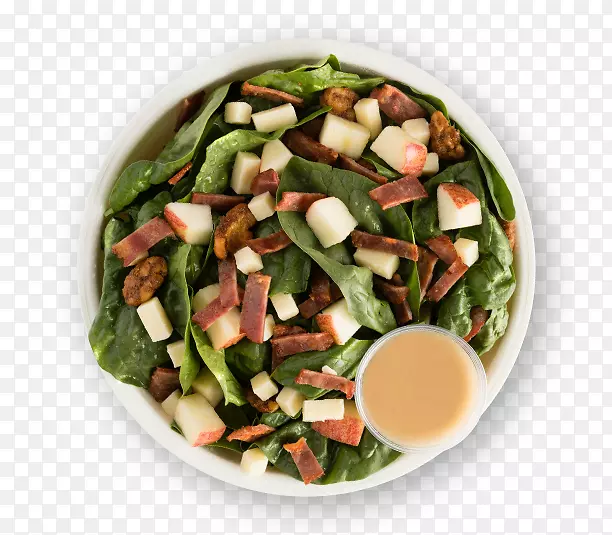 菠菜沙拉，脂肪，素食，蔬菜食谱-色拉