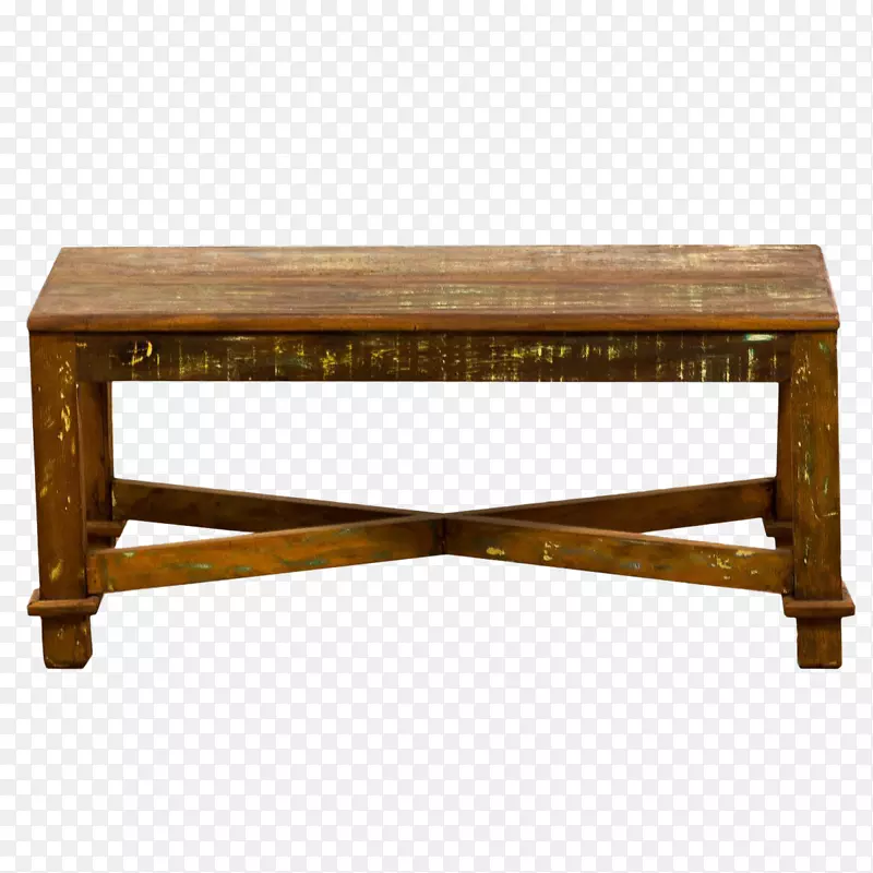 咖啡桌、床头柜、再生木材桌.木材桌
