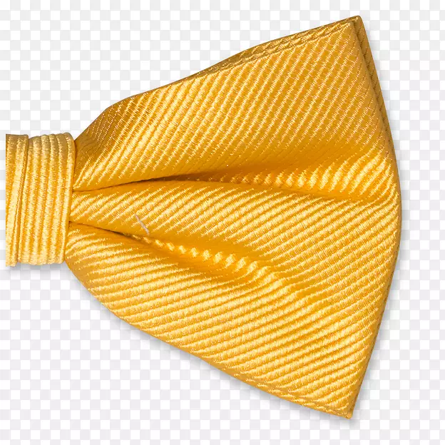 领结黄色领带真丝套装
