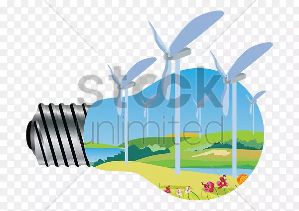可再生能源，风力涡轮机，风力发电，太阳能集热器-能量