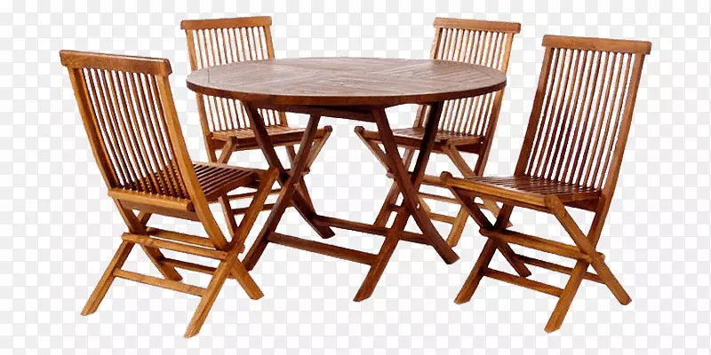 餐桌折叠椅花园家具户外餐桌