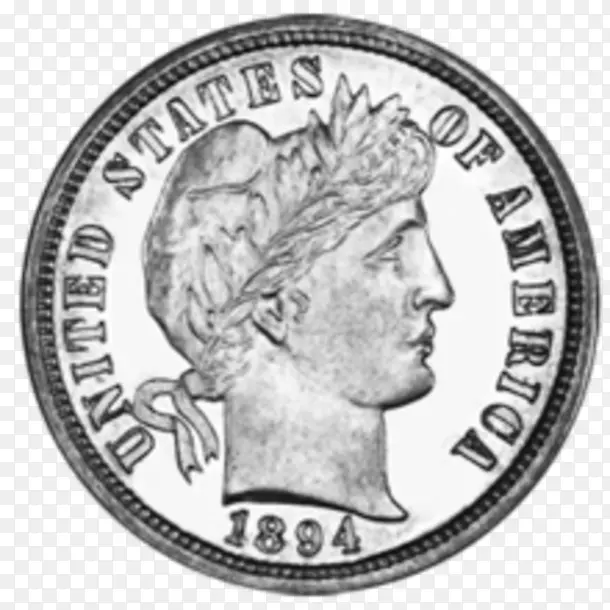 1894年的今天，理发师的一角美容师铸造半元硬币。