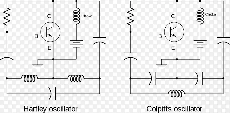 电子振荡器，Colpitts振荡器，Hartley振荡器，电子电路lc电路-电路