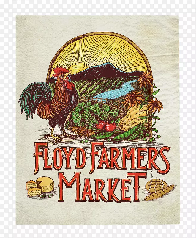 佛洛伊德农民市场，当地食品业，农民市场，个体食品