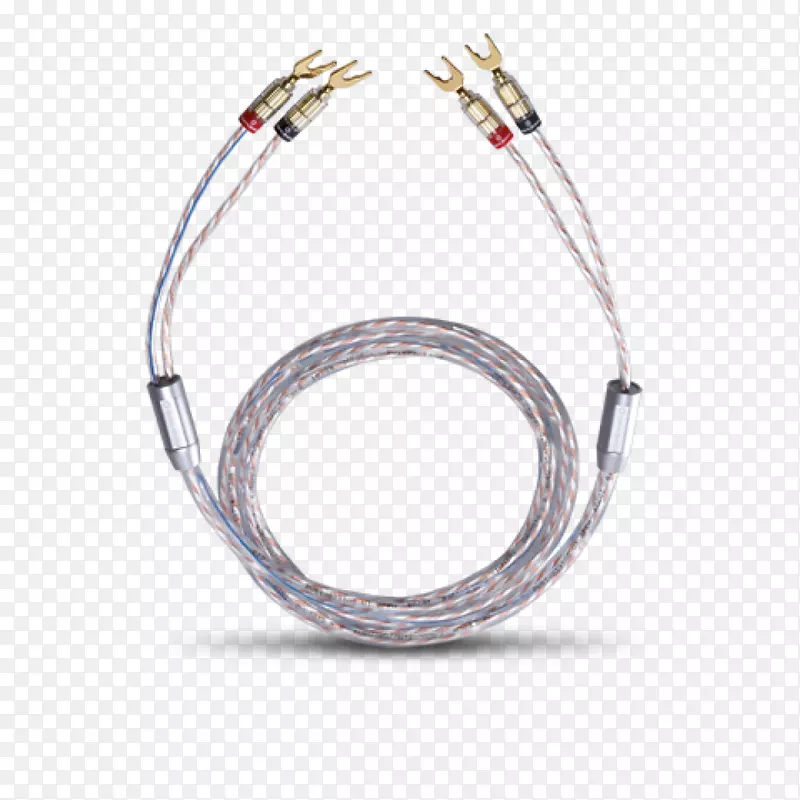 扬声器电线电缆扬声器香蕉连接器高端音频