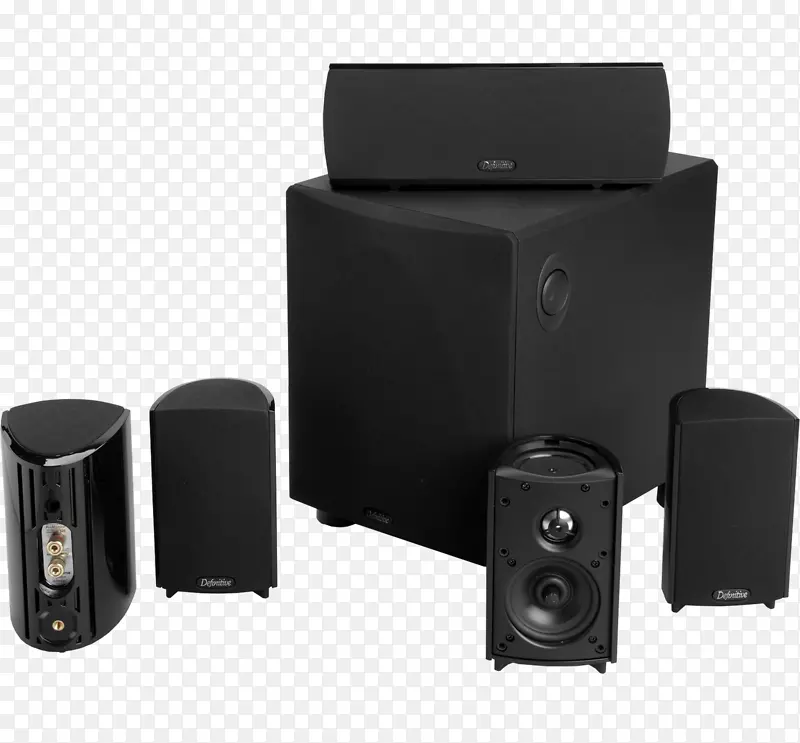 通用技术Proinema 600系统通用技术proinema 800家庭影院系统5.1环绕声扬声器
