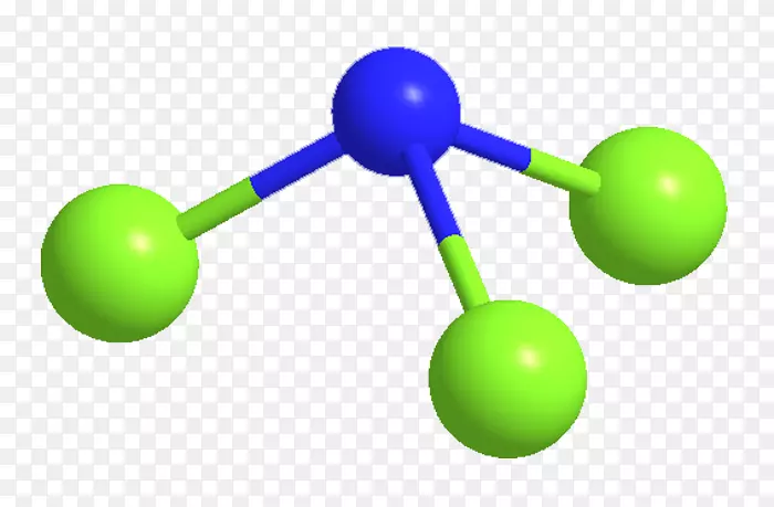 三氯化氮化学三氯类分子氯
