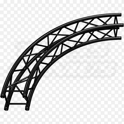 桁架拱桥毛刺桁架结构-桥梁