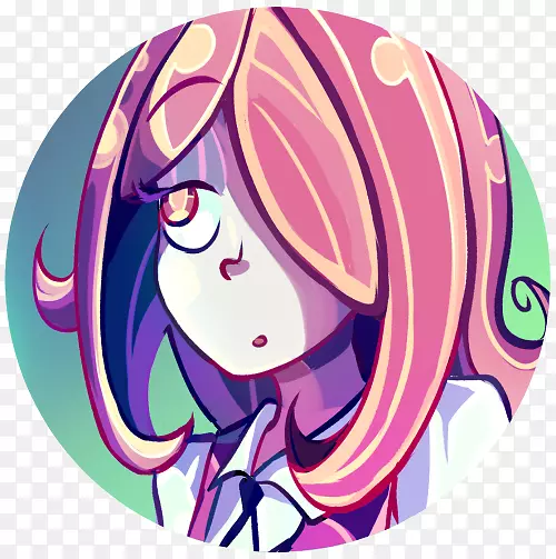 闪亮战车Sucy manbavaran Akko Kagari Lotte yansson教授乌苏拉-阿克科小女巫学术界