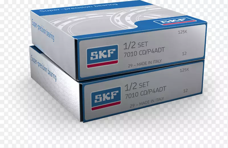 滚珠轴承盒SKF包装和标签盒