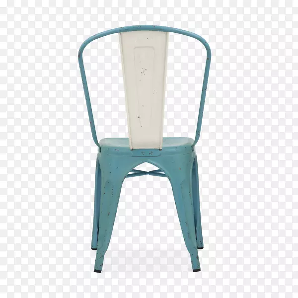 椅子法国绿色餐厅-椅子侧景