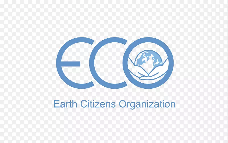 地球字体设计的标志品牌公民