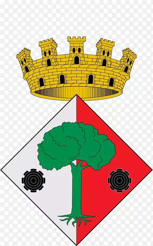 Batea，Tarragona Casres aldover Garcia，Tarragona军徽-arbol