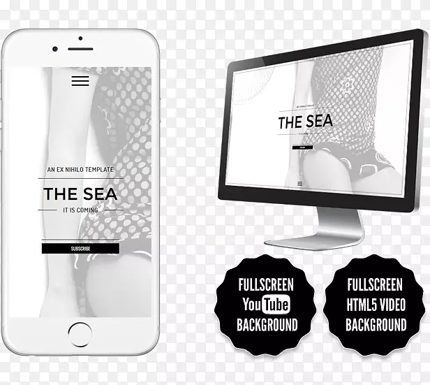 品牌技术字体-海洋主题