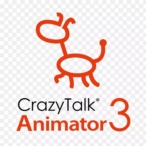 疯狂对话动画徽标电脑图标.CrazyTalk动画师