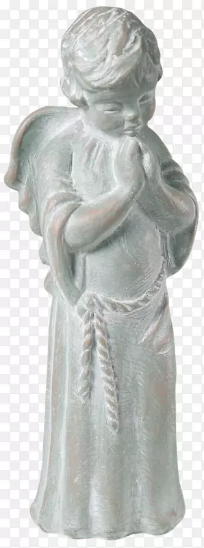 雕像守护天使祈祷-守护天使