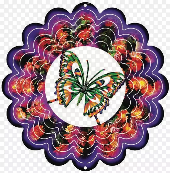 紫色نقطةضو蓝色家具蓝宝石-紫色蝴蝶