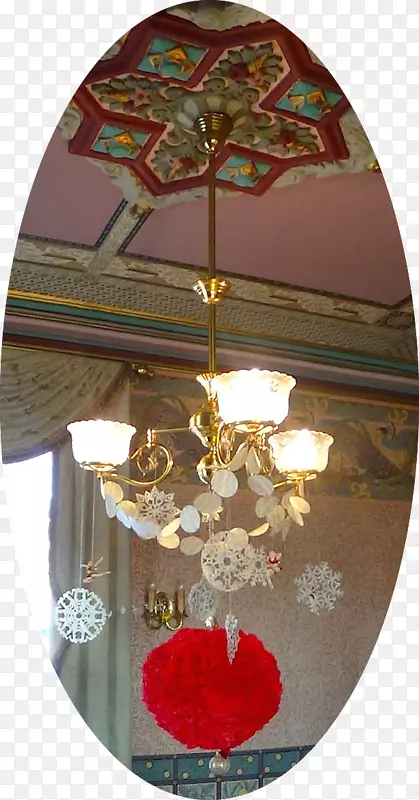 灯罩，照明，圣诞节装饰品，栗色，圣诞灯笼