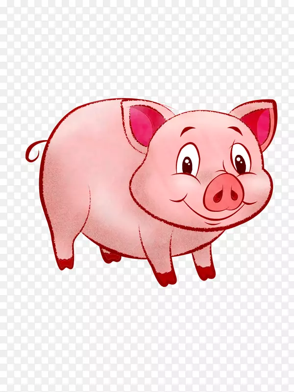 猪剪贴画-猪