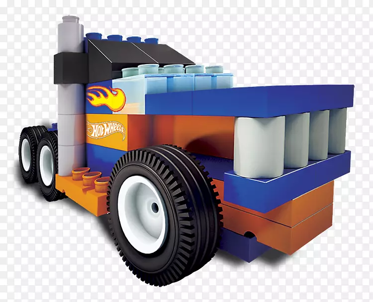 乐高拉斯蒂热轮玩具-怪物卡车