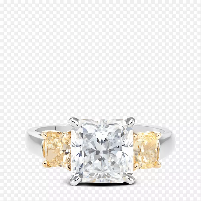 银结婚戒指身饰钻石金大理石