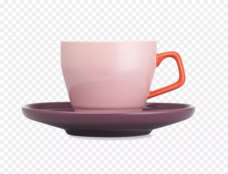 咖啡杯，意式浓缩咖啡，茶托，茶杯和茶碟