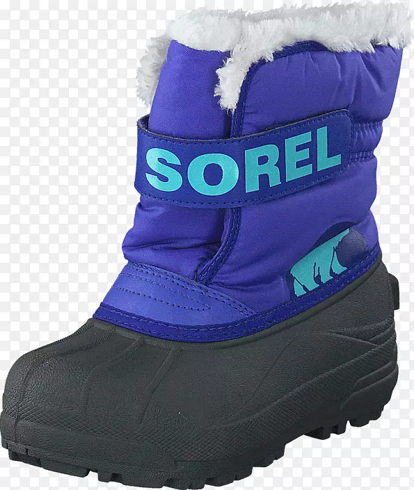 雪靴鞋童装-紫莲