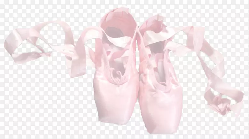 鞋肩花瓣粉红色m舞工作室