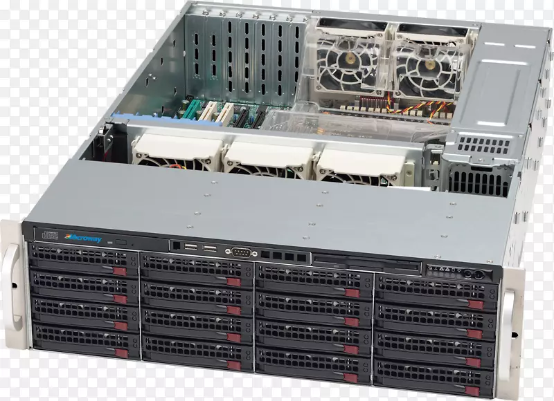 超级微型计算机公司Xeon串行连接SCSI计算机服务器19英寸机架服务器