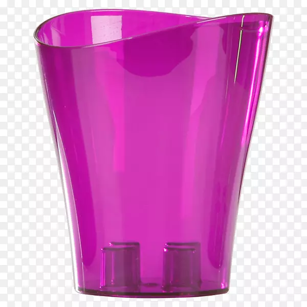 Scheurich塑料花盆紫厘米-紫