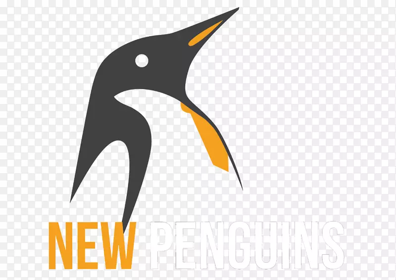 新企鹅鸟标志-企鹅