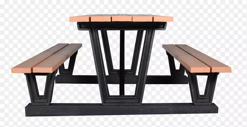 野餐桌长椅-乒乓公园桌