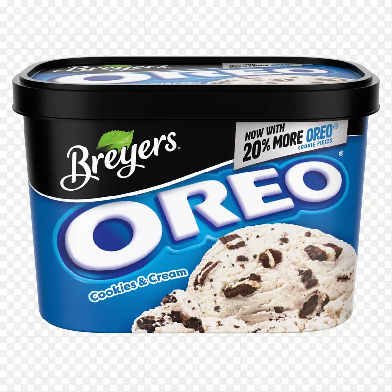 布雷耶斯冰淇淋奶油山核桃风味奥利奥饼干