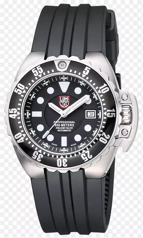 鲁米诺潜水手表自动手表表带-深海潜水员