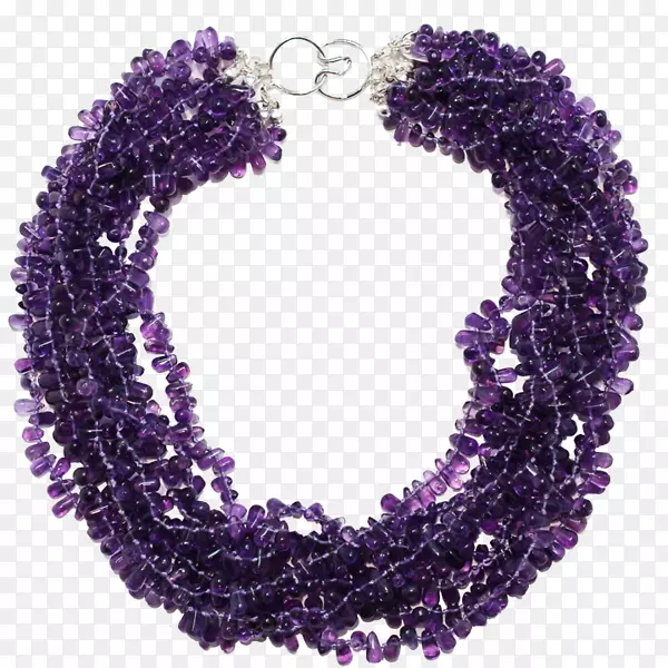 紫水晶项链珠-项链