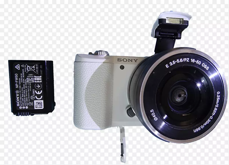 无镜头可换镜头相机索尼αa 5000 ILCE-5000L 20.1 MP无镜数码相机-白色16-50 mm镜头索尼-rx 100
