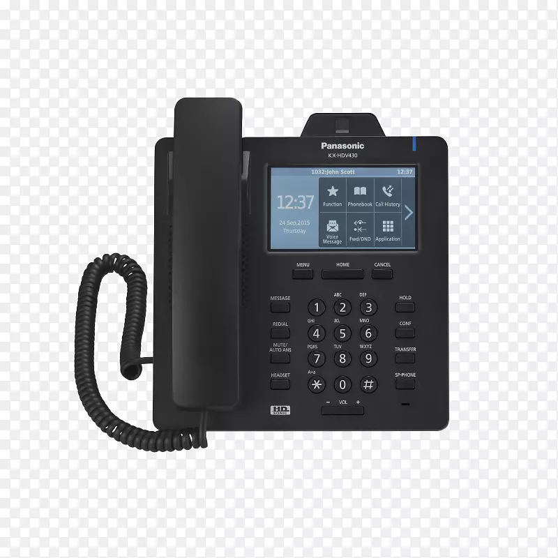 VoIP电话会话启动协议松下kx-hdv 330商用电话系统松下电话