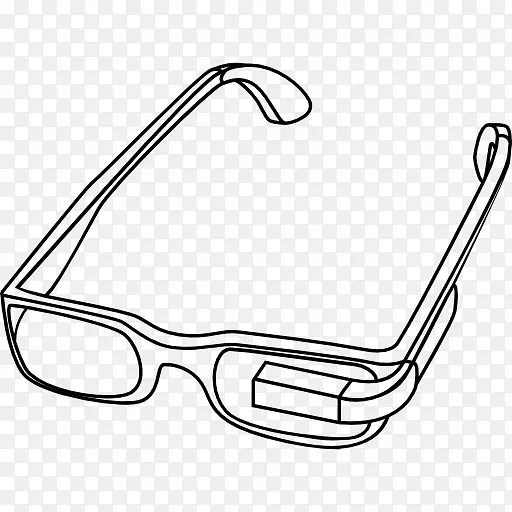 谷歌眼镜电脑图标眼镜